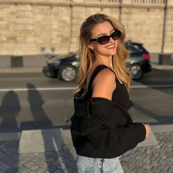 🕶️ New Saint Laurent SLM115 002 Sunglasses - Black Frame, Grey Gradient Lenses - Picture 1 of 14